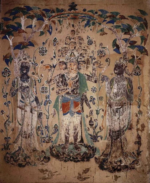 從西域伎樂飛天到大唐女神 敦煌壁畫美學驚艷千年鳳凰網(wǎng)甘肅 鳳凰網(wǎng)